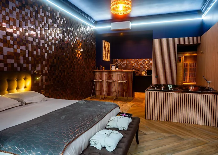 Le Voluptueux - Sauna - Jacuzzi - Centre-Ville